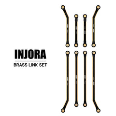 INJORA brass 43g weight adds stability for 1/24 scale RC crawler.
