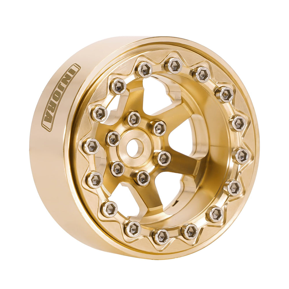 INJORA brass beadlock wheel outer diameter 33.5mm for precise fit