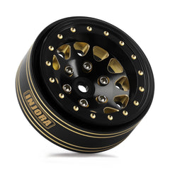 INJORA brass finish blends rugged look with performance.