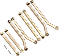 INJORA brass front 4 links for SCX24 showing enhanced stability