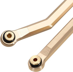 INJORA brass front links for LWB 133-7mm setups showing improved clearance