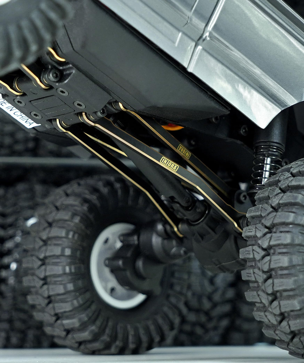 INJORA brass links installed on your RC to improve stability.