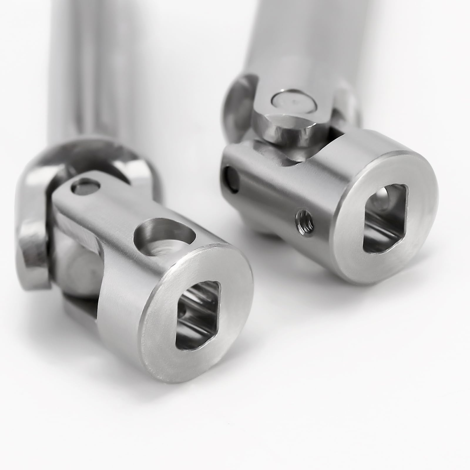 INJORA drive shaft showcase highlighting cross-compatibility with Ascent-18 models.