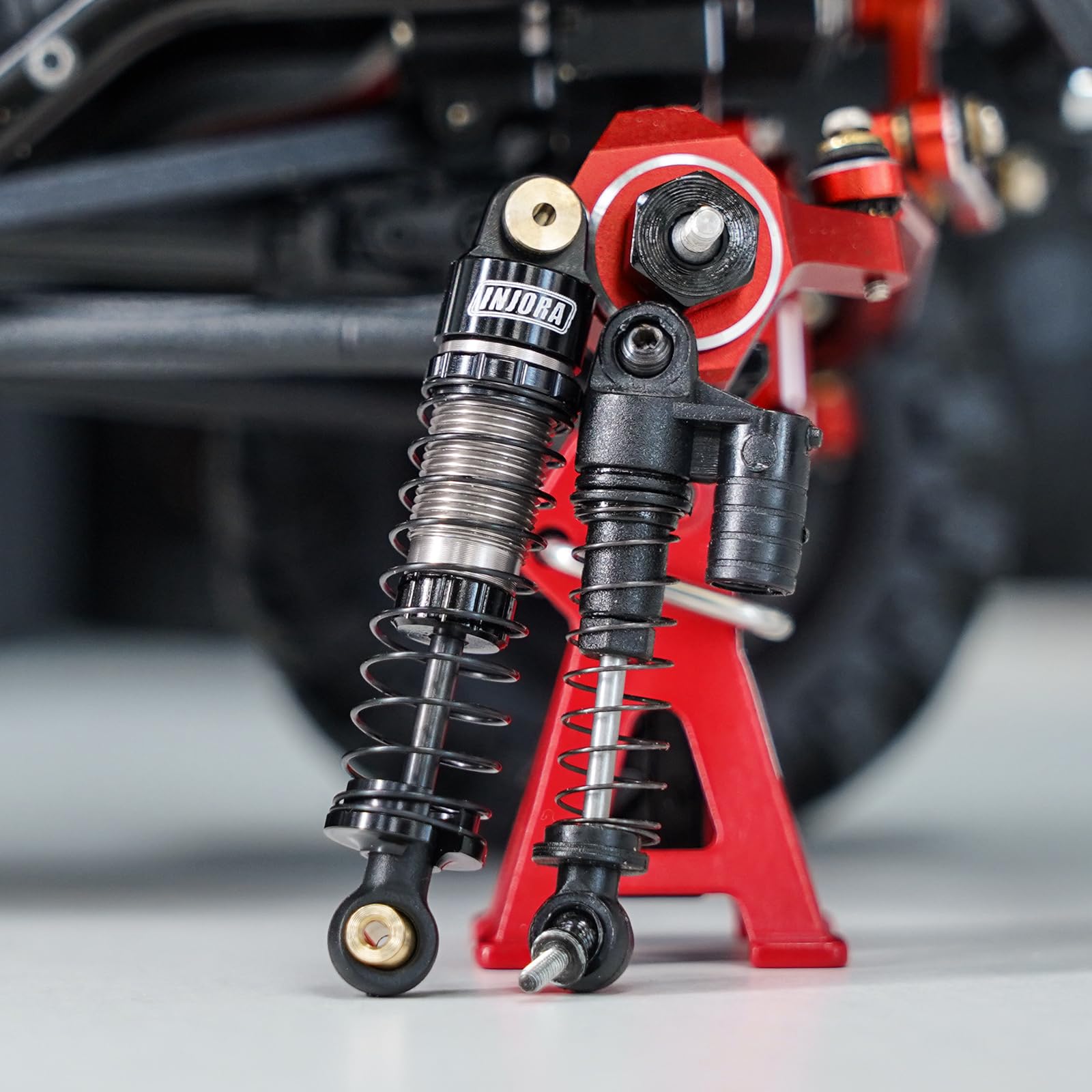 INJORA CNC machined aluminum parts deliver premium feel and consistency.