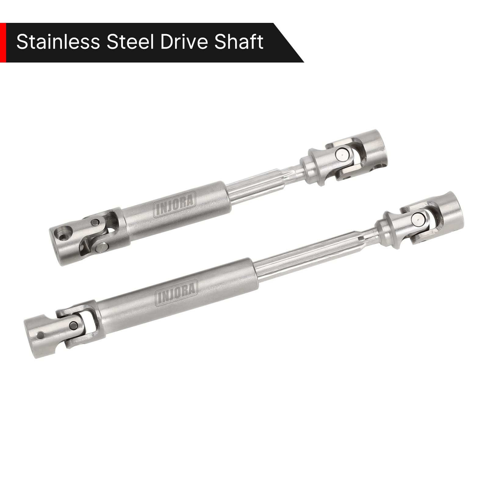 INJORA drive shaft for Axial SCX24 fitment ensures tight mating.