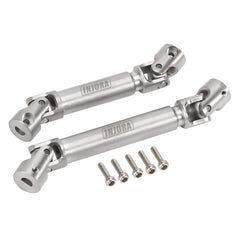 INJORA drive shaft with D-shaped hole for Axial SCX24 upgrade.