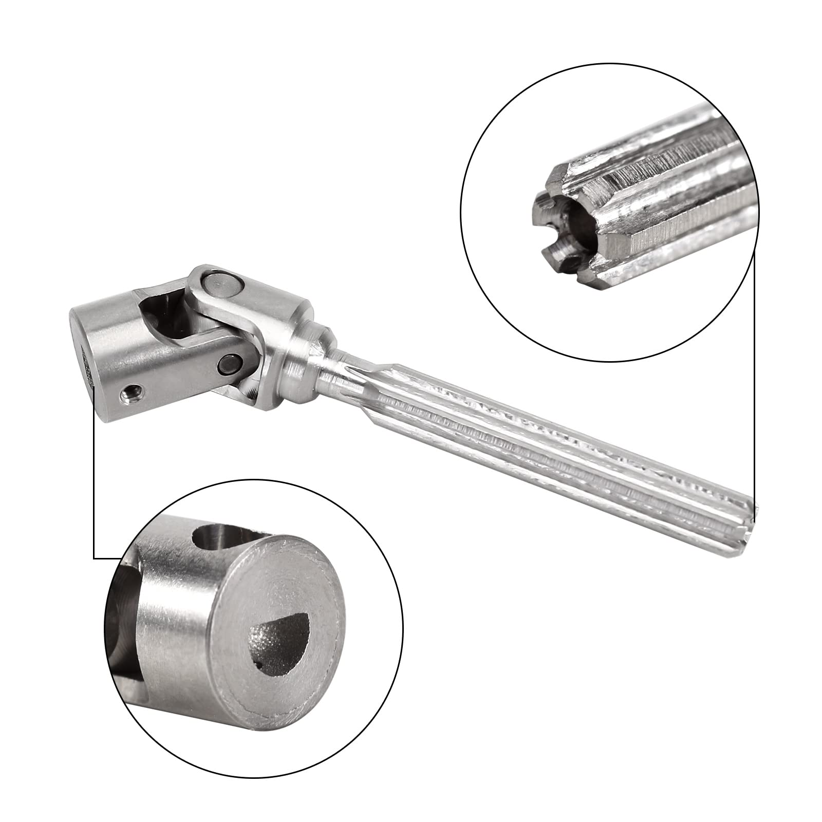 INJORA drive shaft designed for 1/24 RC crawler upgrades.