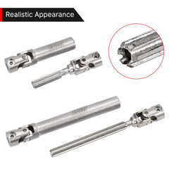 INJORA stainless steel drive shaft enhances a realistic look and durable performance on SCX24