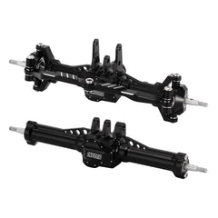 INJORA front and rear 4mm extended aluminum axles for TRX4M stability
