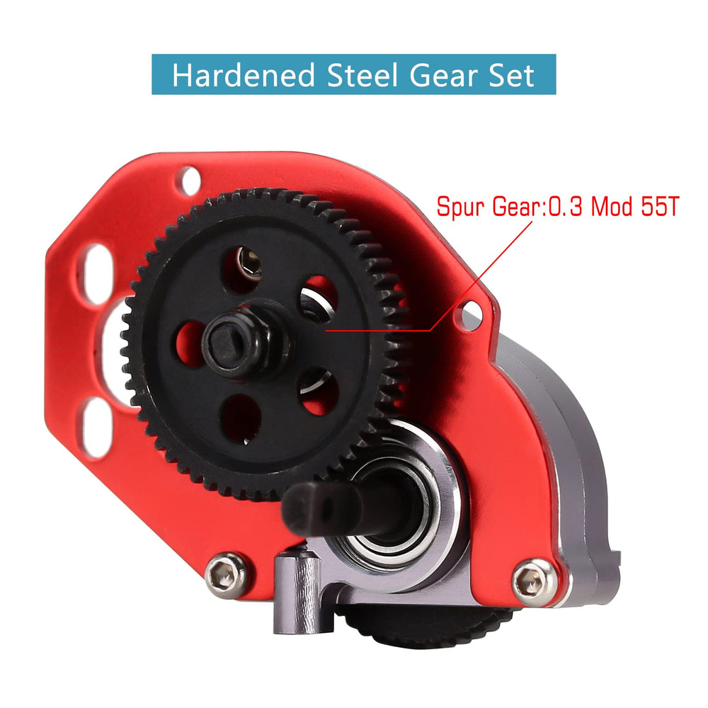 INJORA hardened gears upgrade for SCX24, offering stronger, more reliable performance.