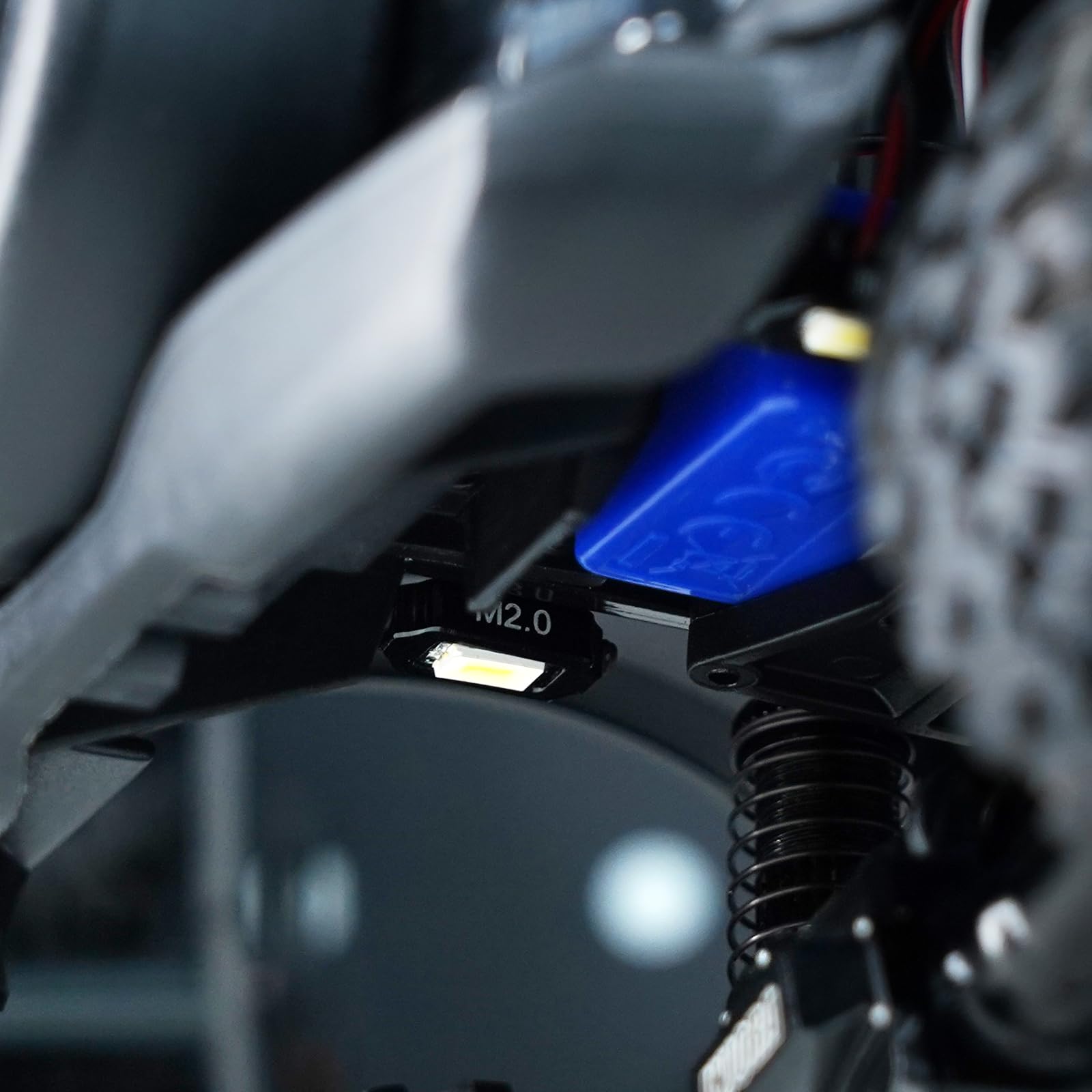 Three modes: steady, breathing, and strobe offer flexible ambience.
