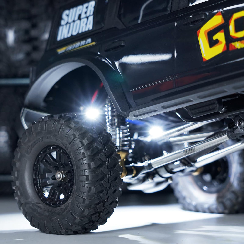 Remote control via CH3 channel enables wireless lighting with multi-channel setups.
