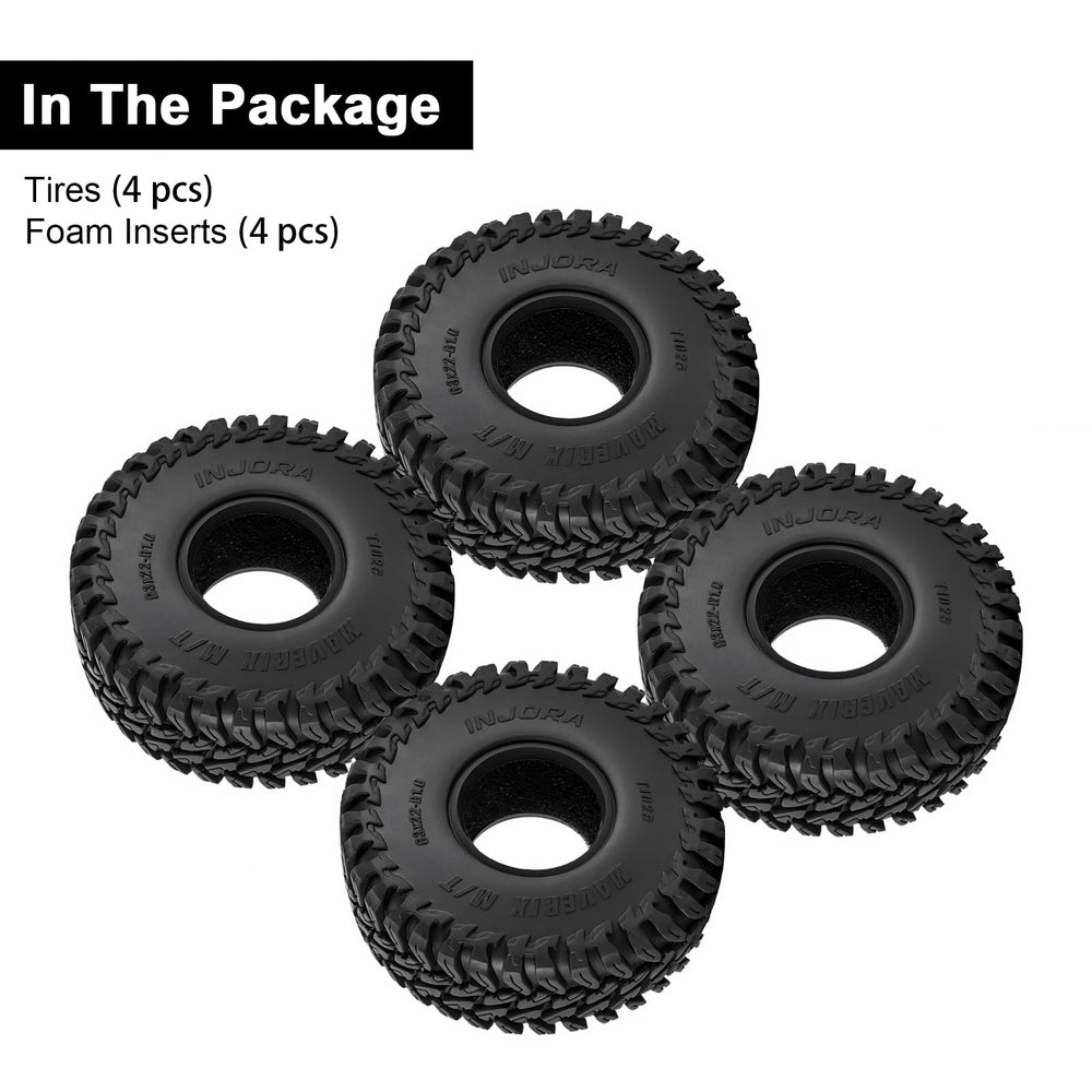 Label displaying 13g weight per INJORA Maverix MT tire