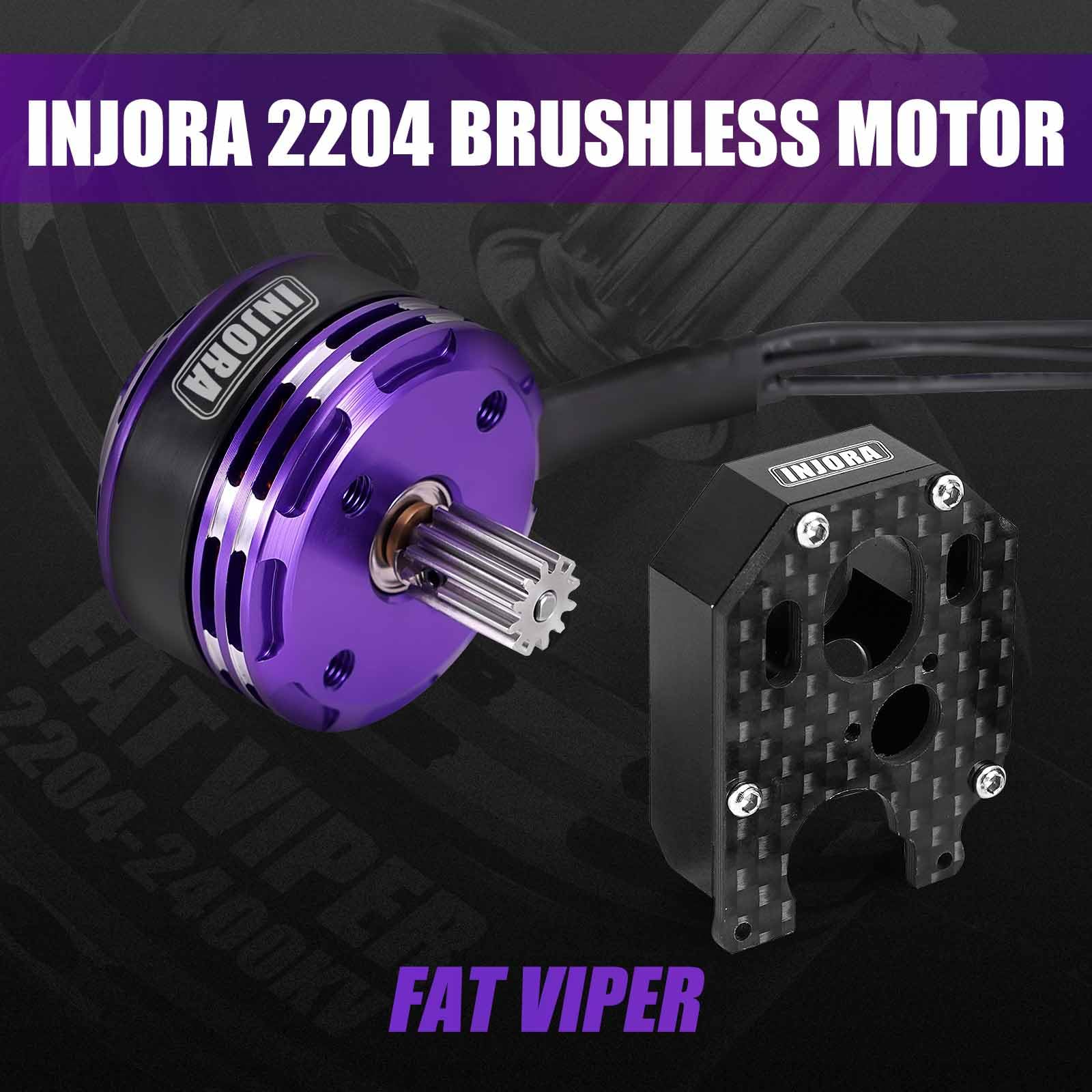 INJORA MBL32 G2 USB programming port for easy tuning.