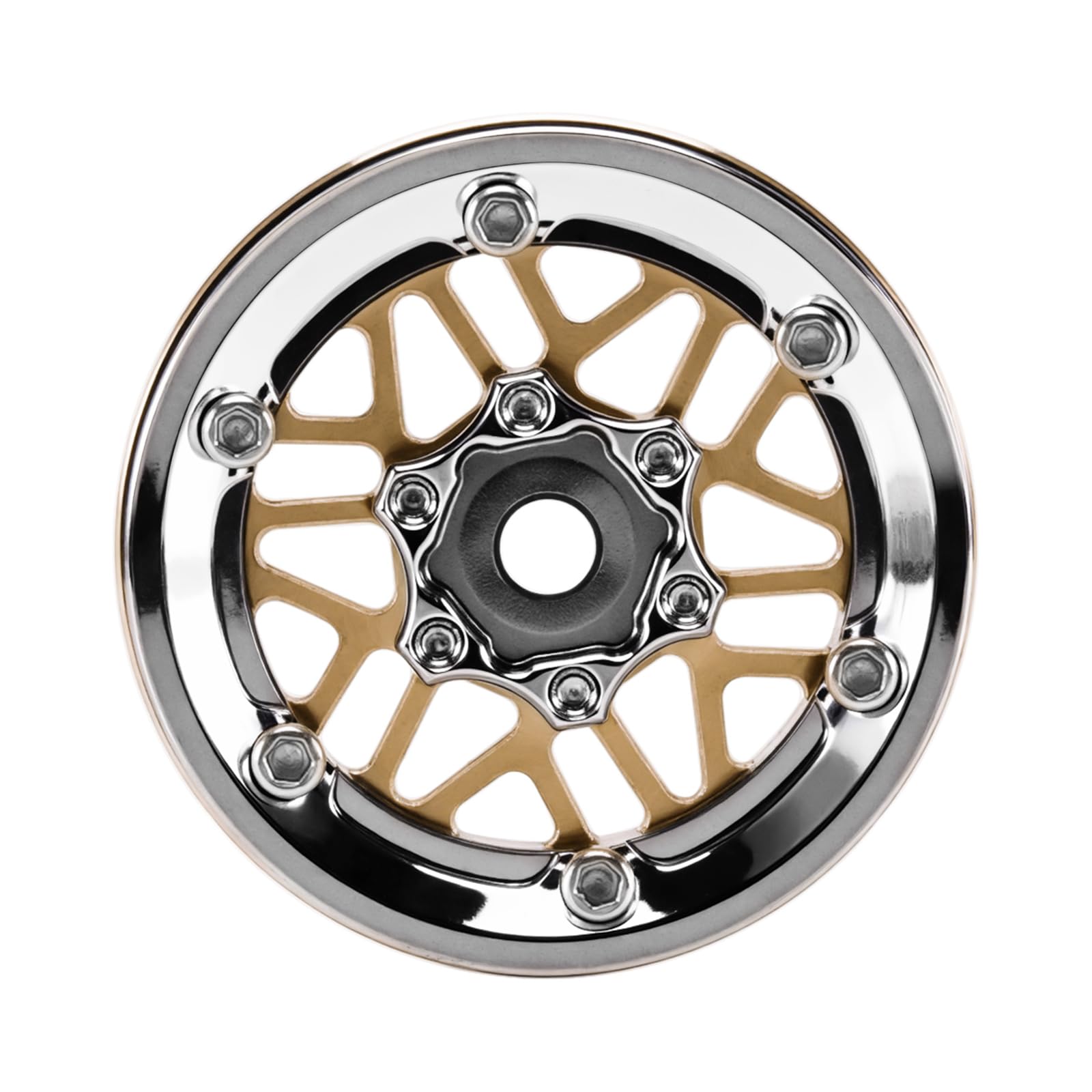 Each INJORA wheel weighs 22g for balanced on-trail performance