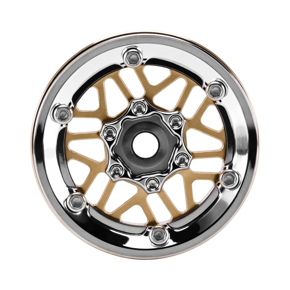 Each INJORA wheel weighs 22g for balanced on-trail performance