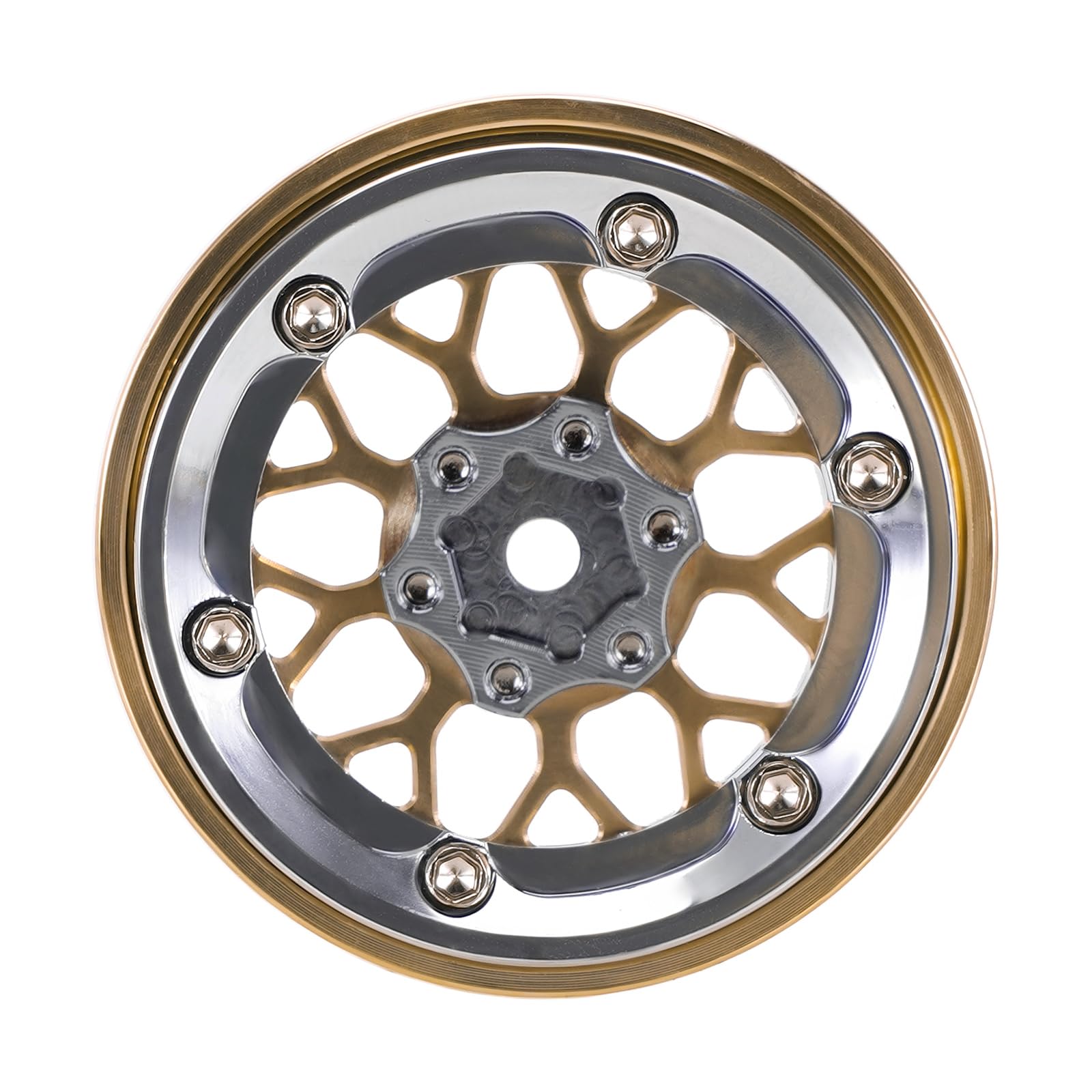 INJORA ModuWheel width 16.5mm enhances grip without excess bulk.