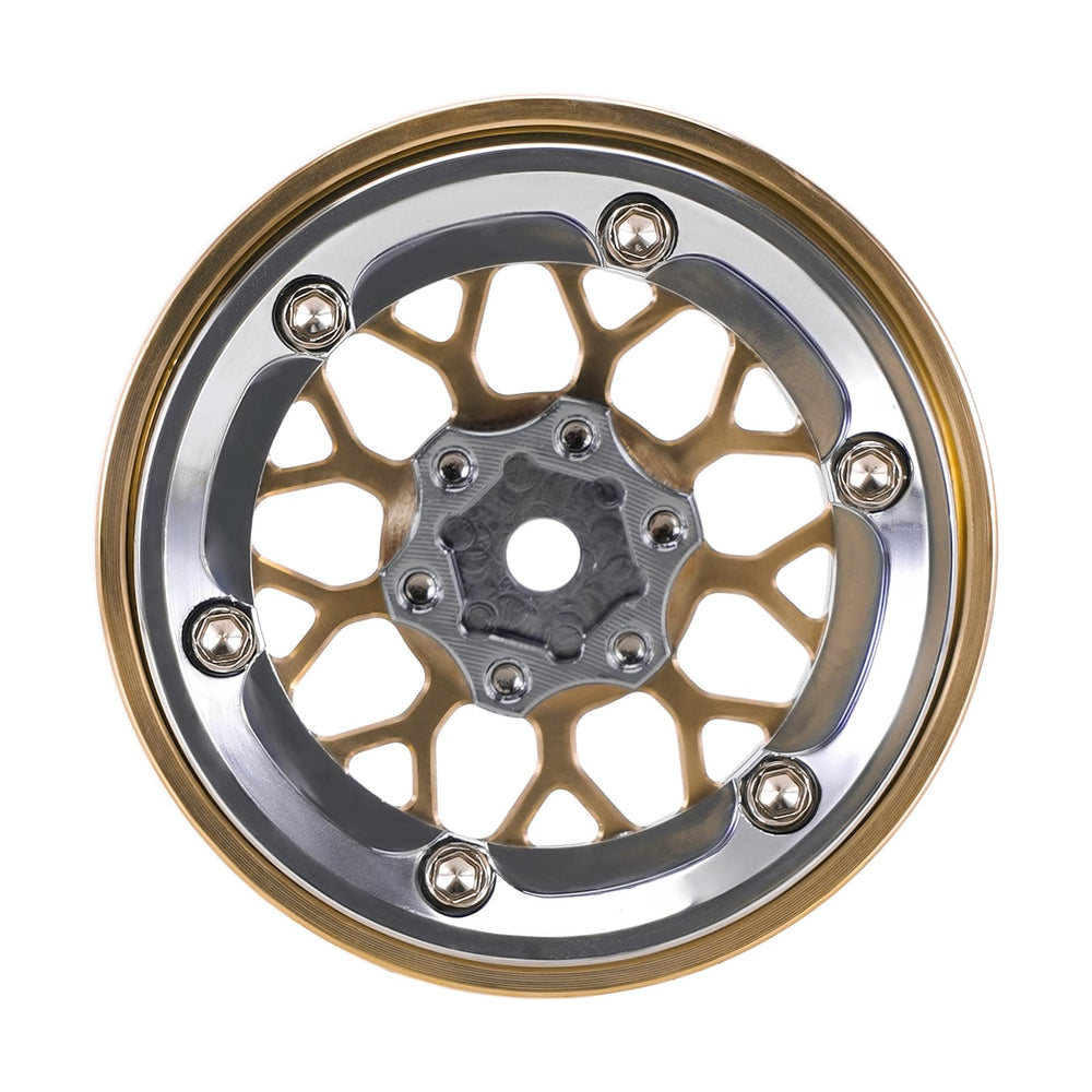 INJORA ModuWheel width 16.5mm enhances grip without excess bulk.