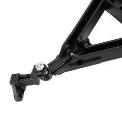 Dual axles provide extra towing capacity for heavier payloads.