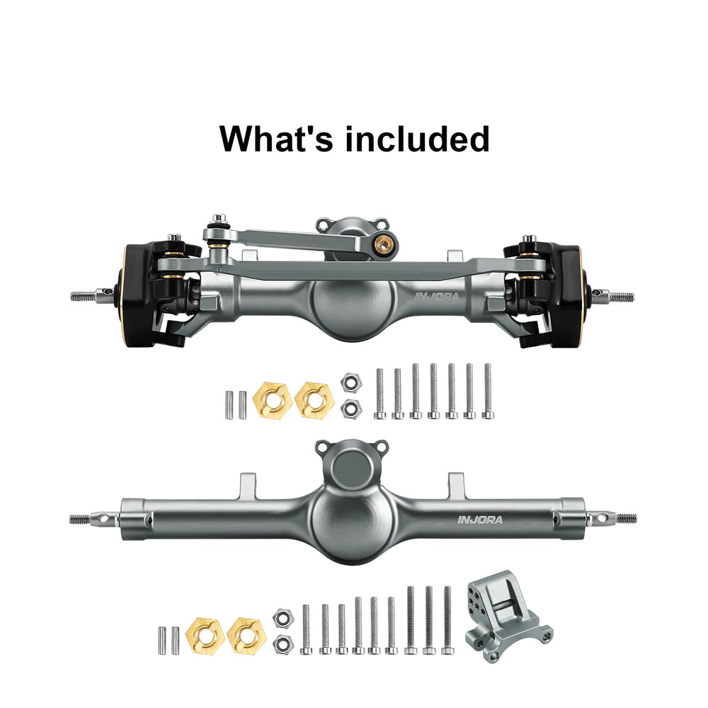 INJORA planet differential housing boosts realism and clean integration.