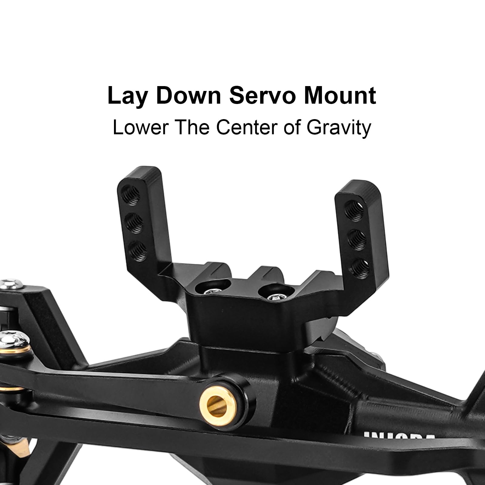 INJORA +5mm axle extension increases width for stability