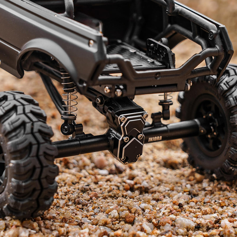 INJORA ProSteer compatibility note emphasizes parts designed for this axle family.