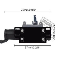 INJORA RC crawler winch controller enables hands-on operation during climbs.