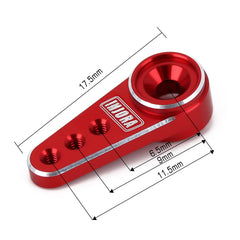 INJORA RC servo packaged unit red showcases complete upgrade kit.