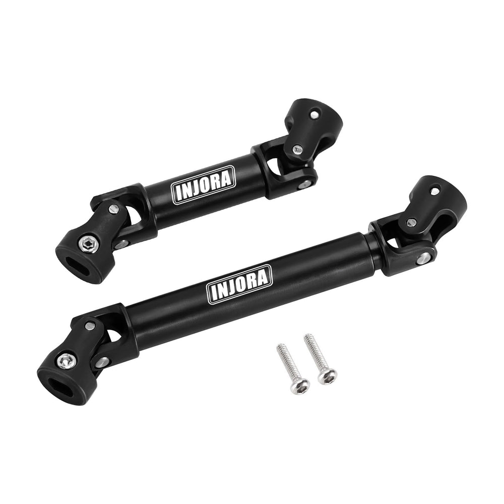 INJORA rear drive shaft with phase design maintains smooth torque in rugged trails.