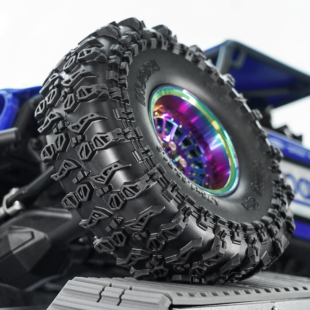 INJORA S5 Ultra-Soft compound texture visible for enhanced bite.