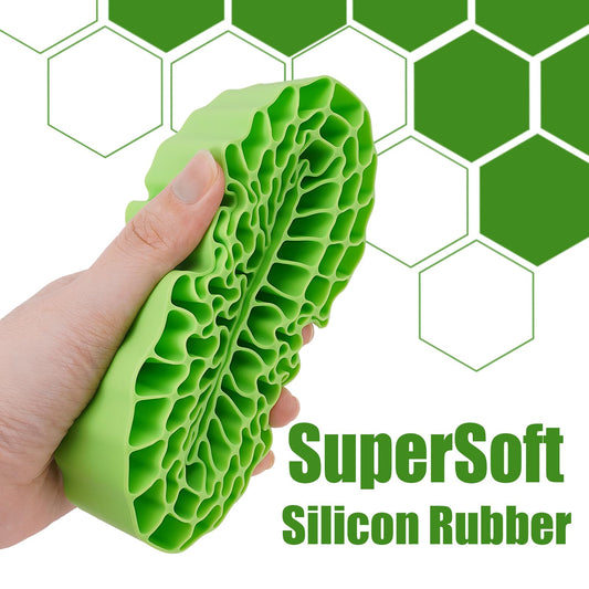 INJORA blue silicone foam insert for 132-134mm tires offers medium firmness.