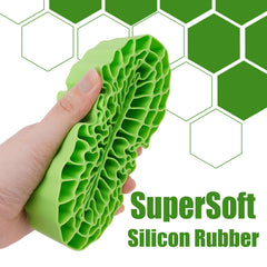 INJORA blue silicone foam insert for 132-134mm tires offers medium firmness.