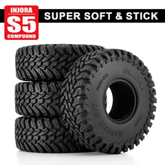 Compatibility image showing INJORA silicone inserts 1064 for upgrade pairing