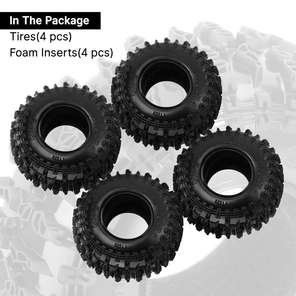 INJORA silicone inserts model 1370 compatibility for balanced grip.