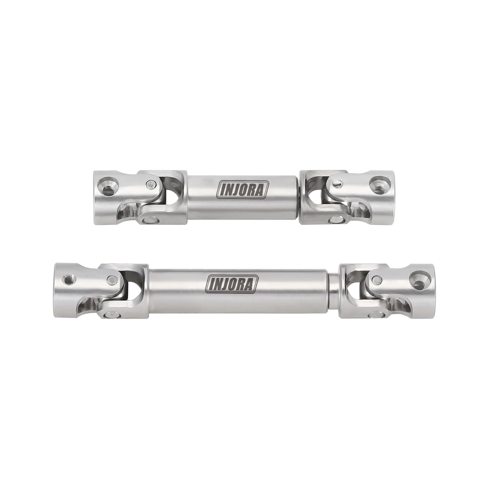 INJORA stainless steel center drive shaft for Redcat Ascent-18, built for durability on rough trails.