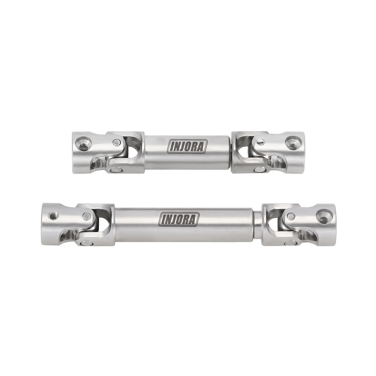 INJORA stainless steel center drive shaft for Redcat Ascent-18, built for durability on rough trails.