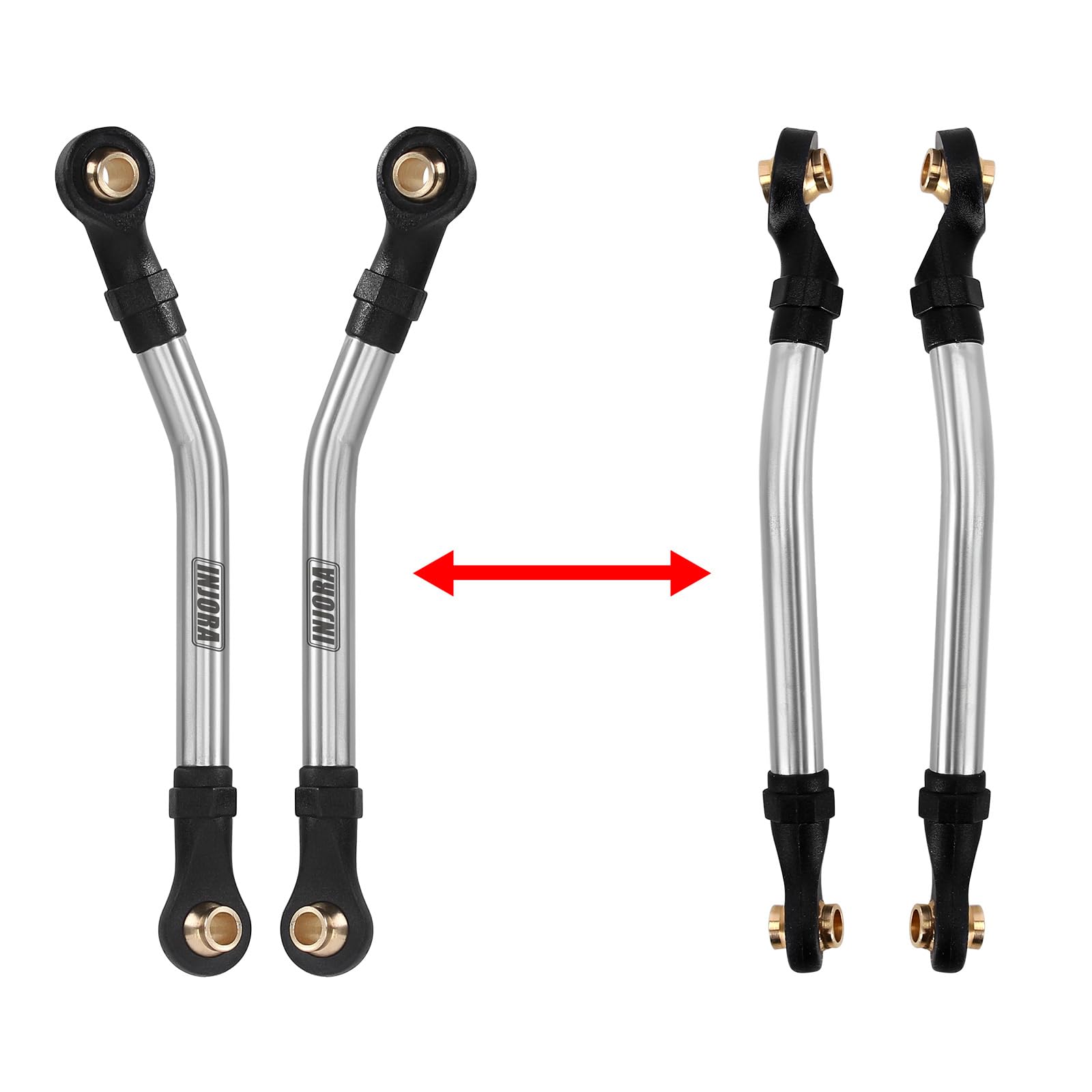 INJORA kit-in-box for easy upgrade and quick installation.