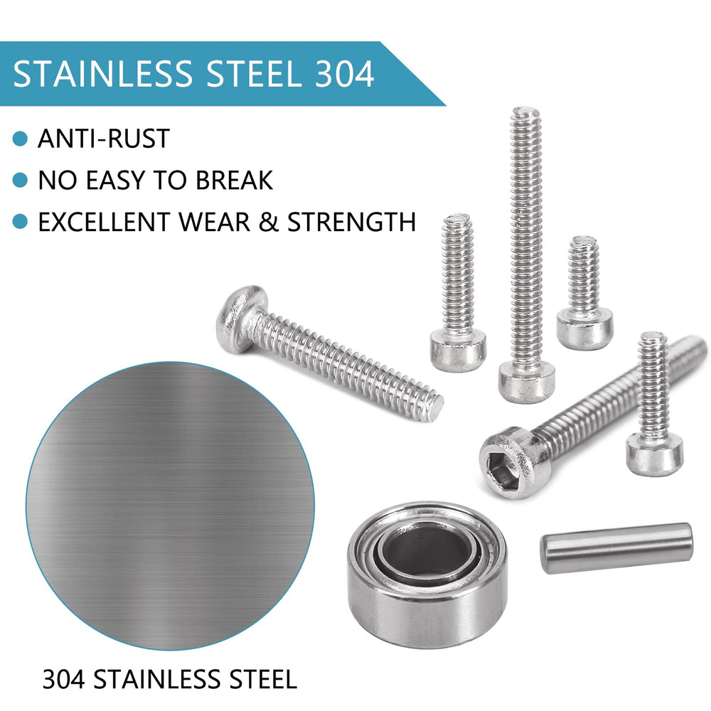 INJORA screws with interchangeable tips for fast RC hardware work.