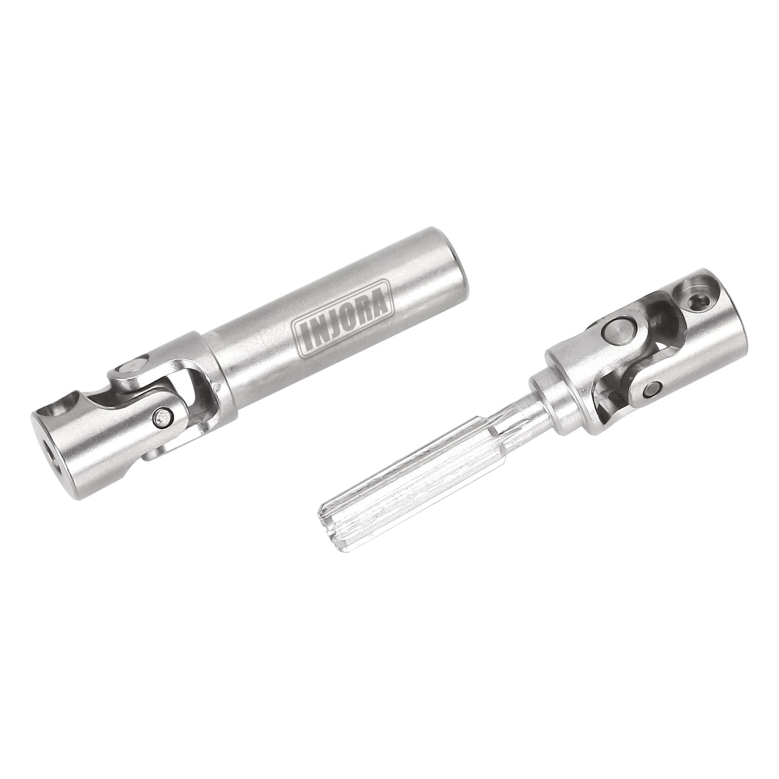 INJORA oxidation-resistant coating protects the shaft during rugged RC use.