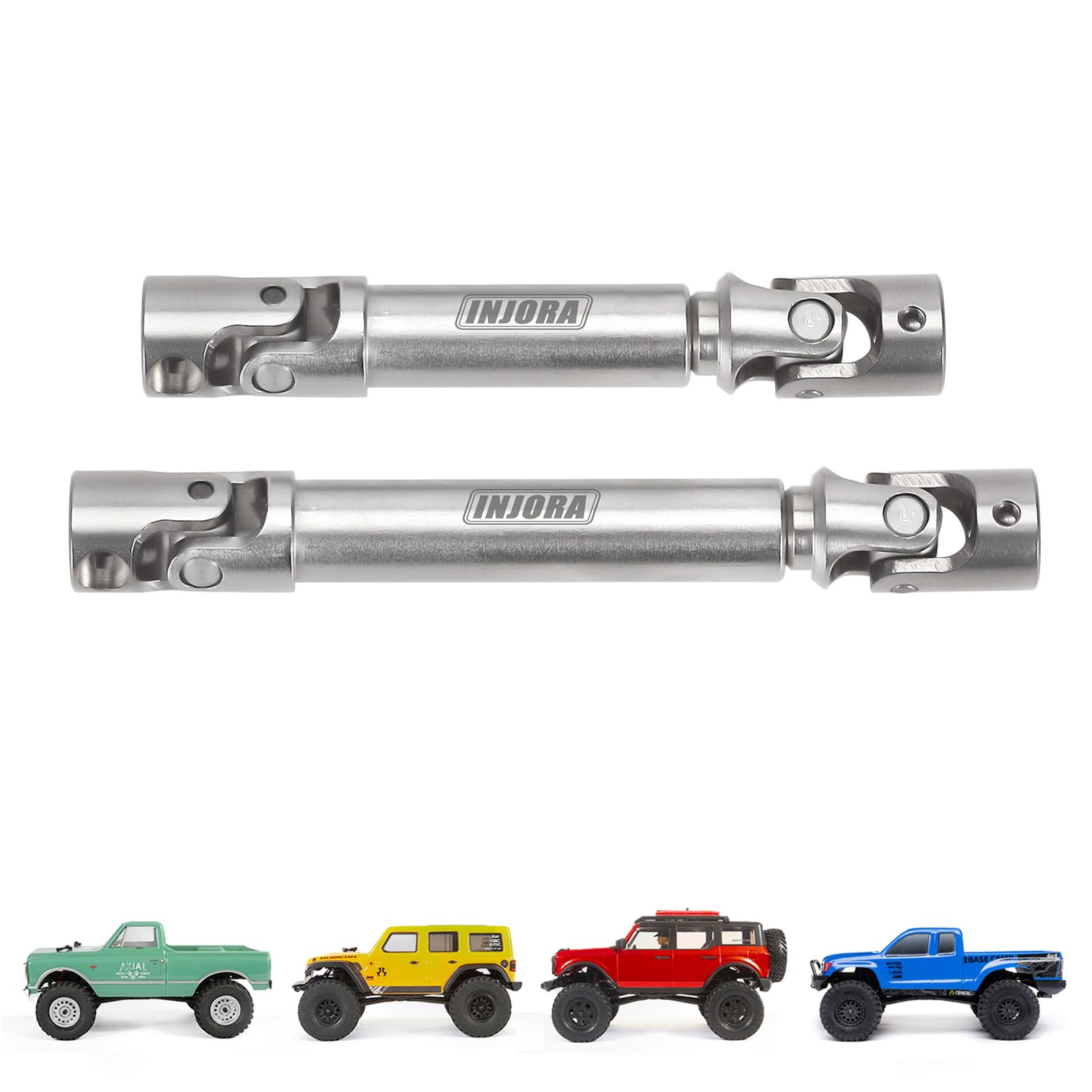 INJORA precision-machined finish enhances reliability and aesthetics of RC builds.