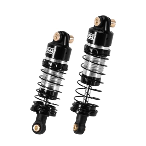 INJORA threaded shock bodies enable quick pre-load adjustments for dialing in feel.