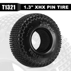 INJORA tire side view highlights durable build for challenging terrain.