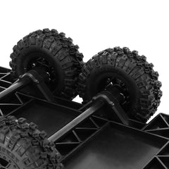 Hitch attachment demonstrates quick and secure connection to your RC truck.