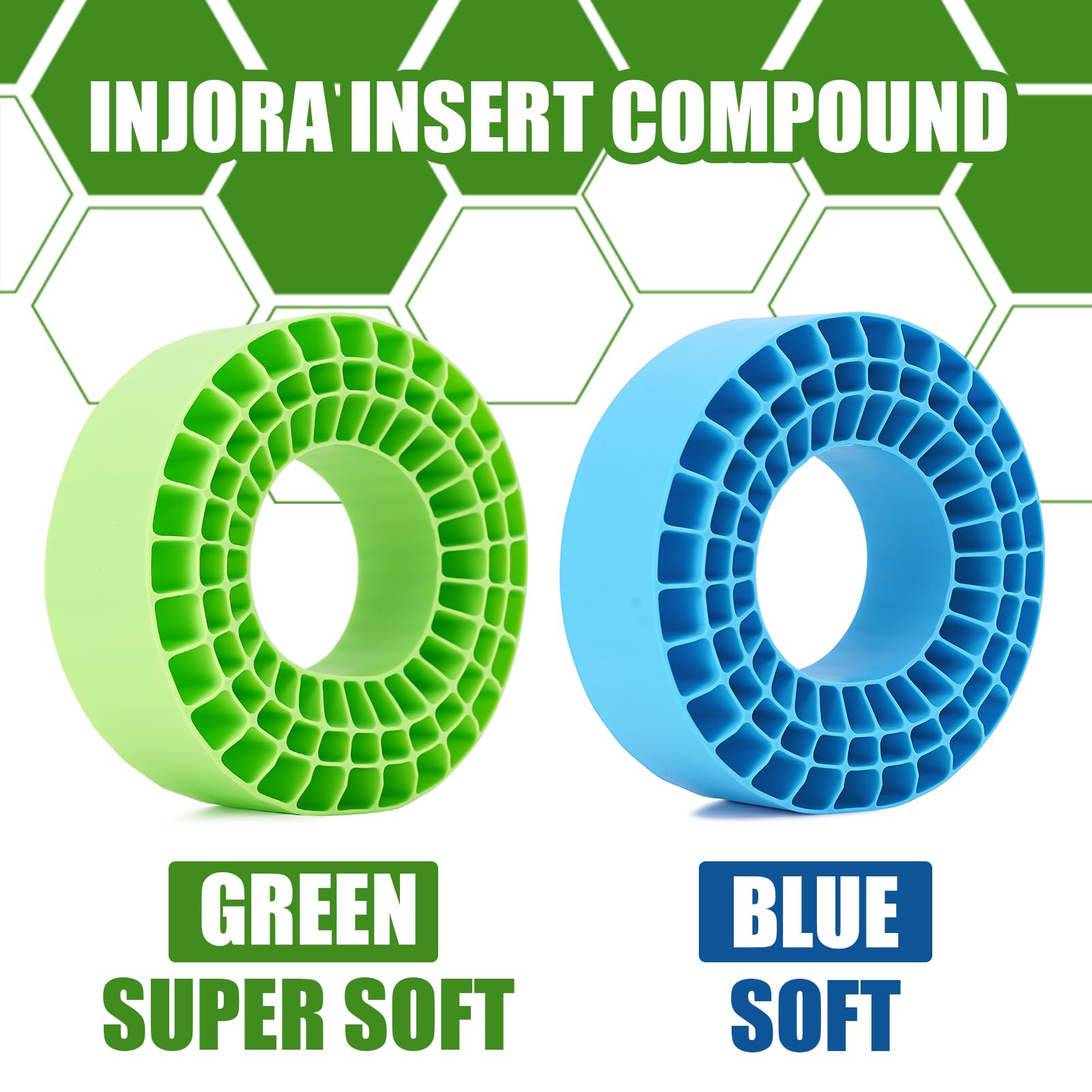 INJORA silicone inserts are waterproof and temperature resistant for outdoor use.