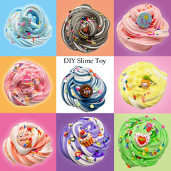 Inksbui Butter Slime Kit 50ml containers keep colors vibrant for quick, mess-friendly play.