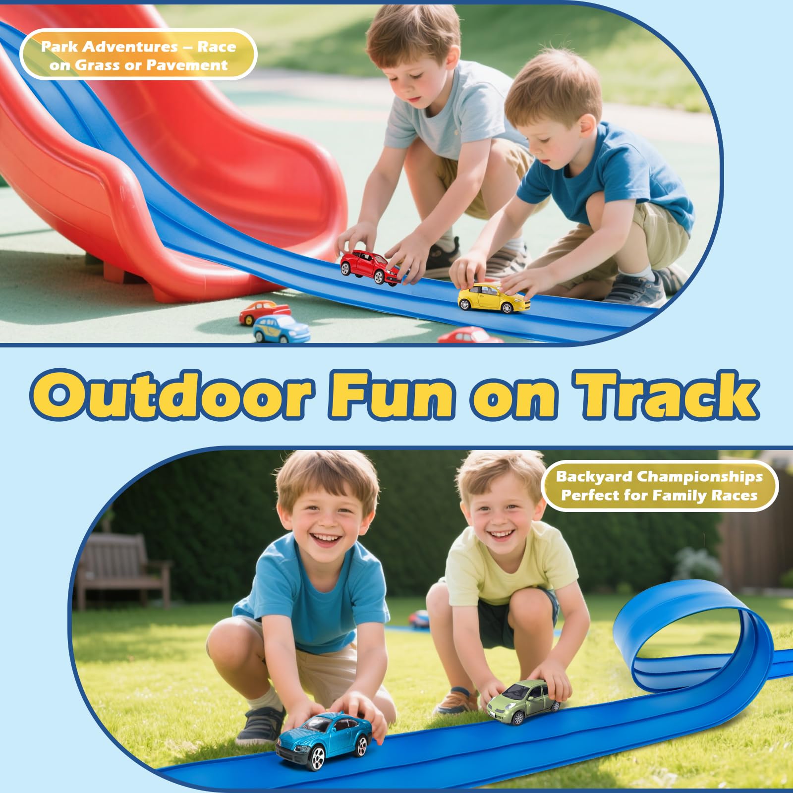 INKZOO Flex Tracks roll-up design for quick tidy-away and travel