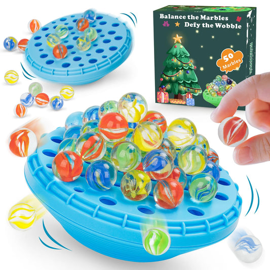 INKZOO Marble Balance Game: tilt-base for family-friendly balance play