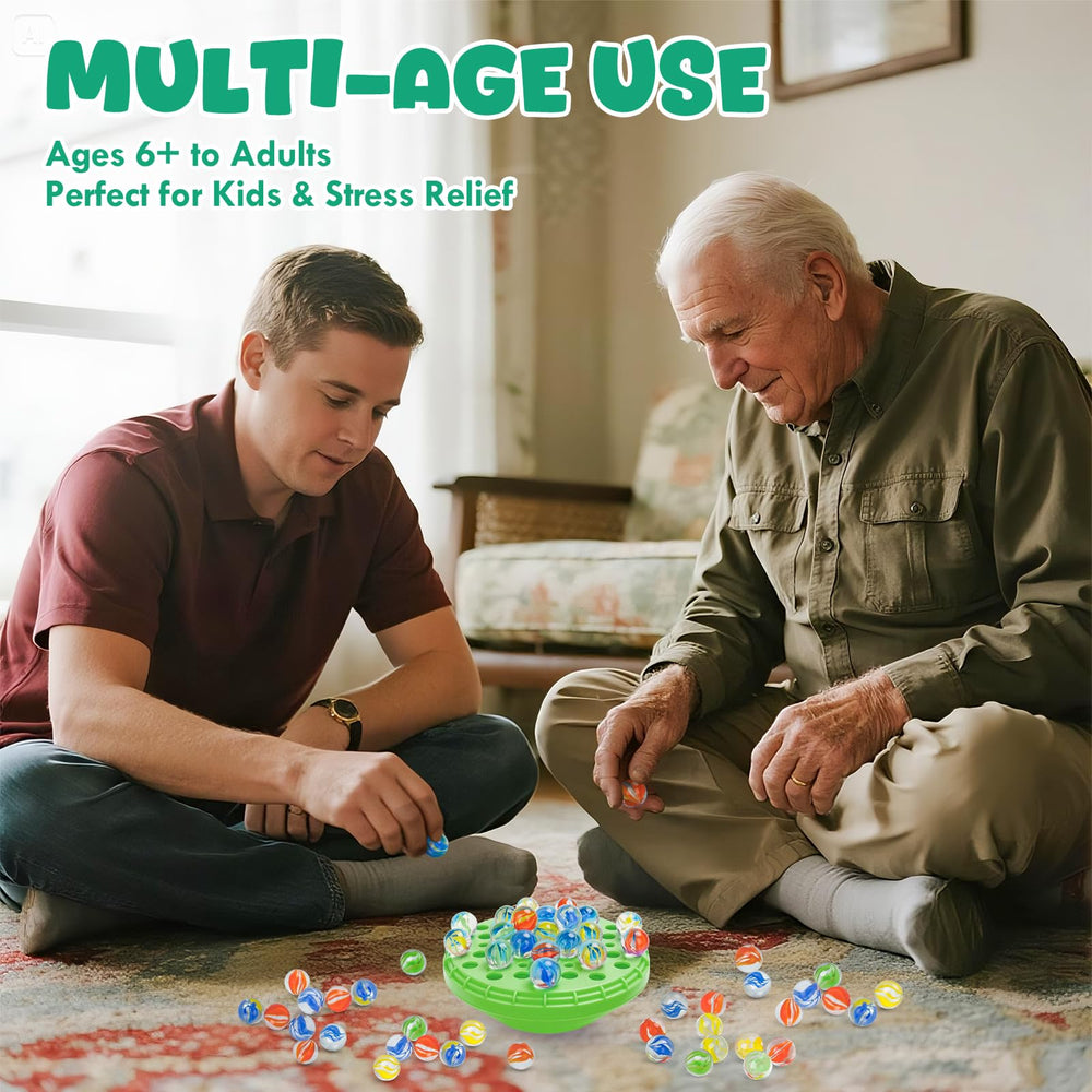 INKZOO Marble Balance Game fosters family-friendly battles and bonding
