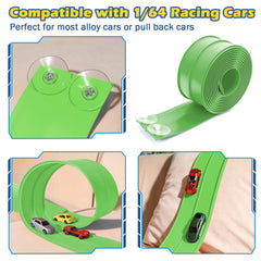 INKZOO Roll-Up Race Track storage idea for compact transport
