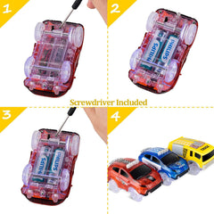 INLAIER requires 2 AA batteries for vivid LED lighting